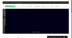 Desktop Screenshot of ministerbd.com